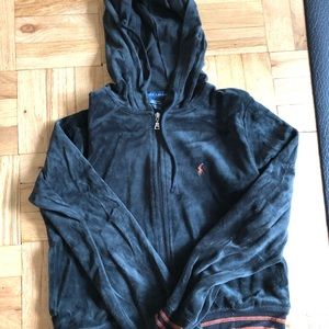 Ralph Lauren velour hoodie